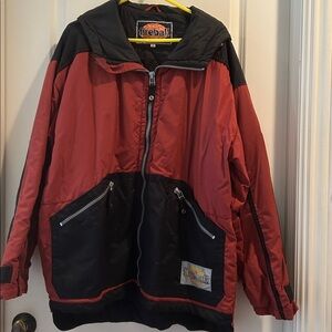 Fireball Outdoor Adventure motorcycle snow ski Jacket 100% nylon pockets size XL